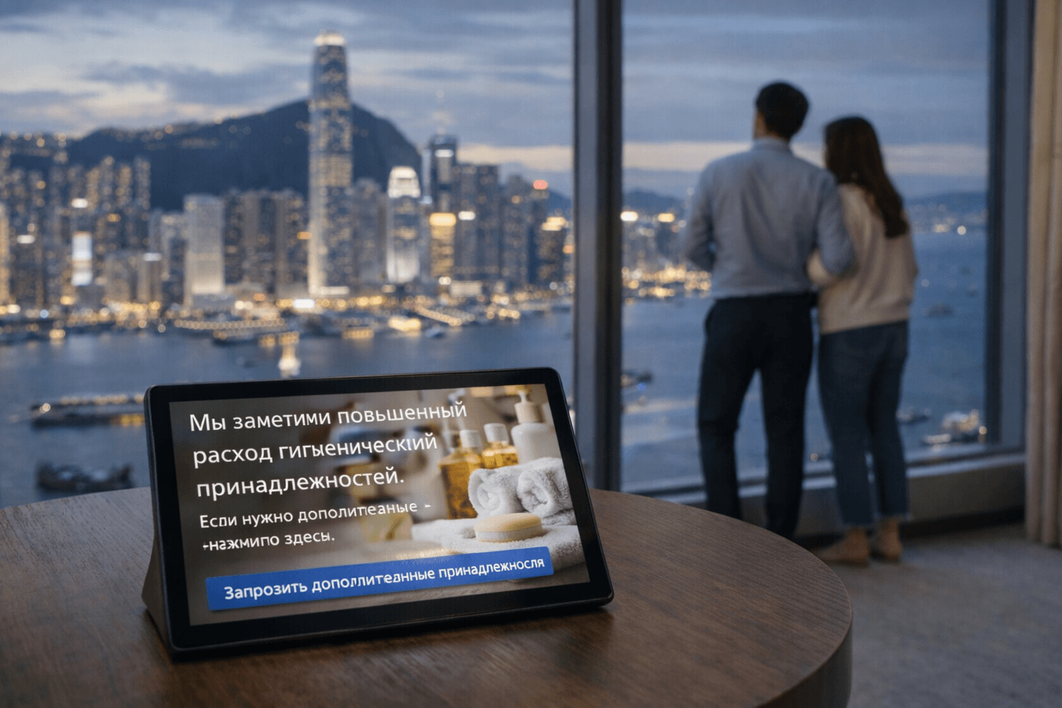 Screon In-Room Screen im Zimmer