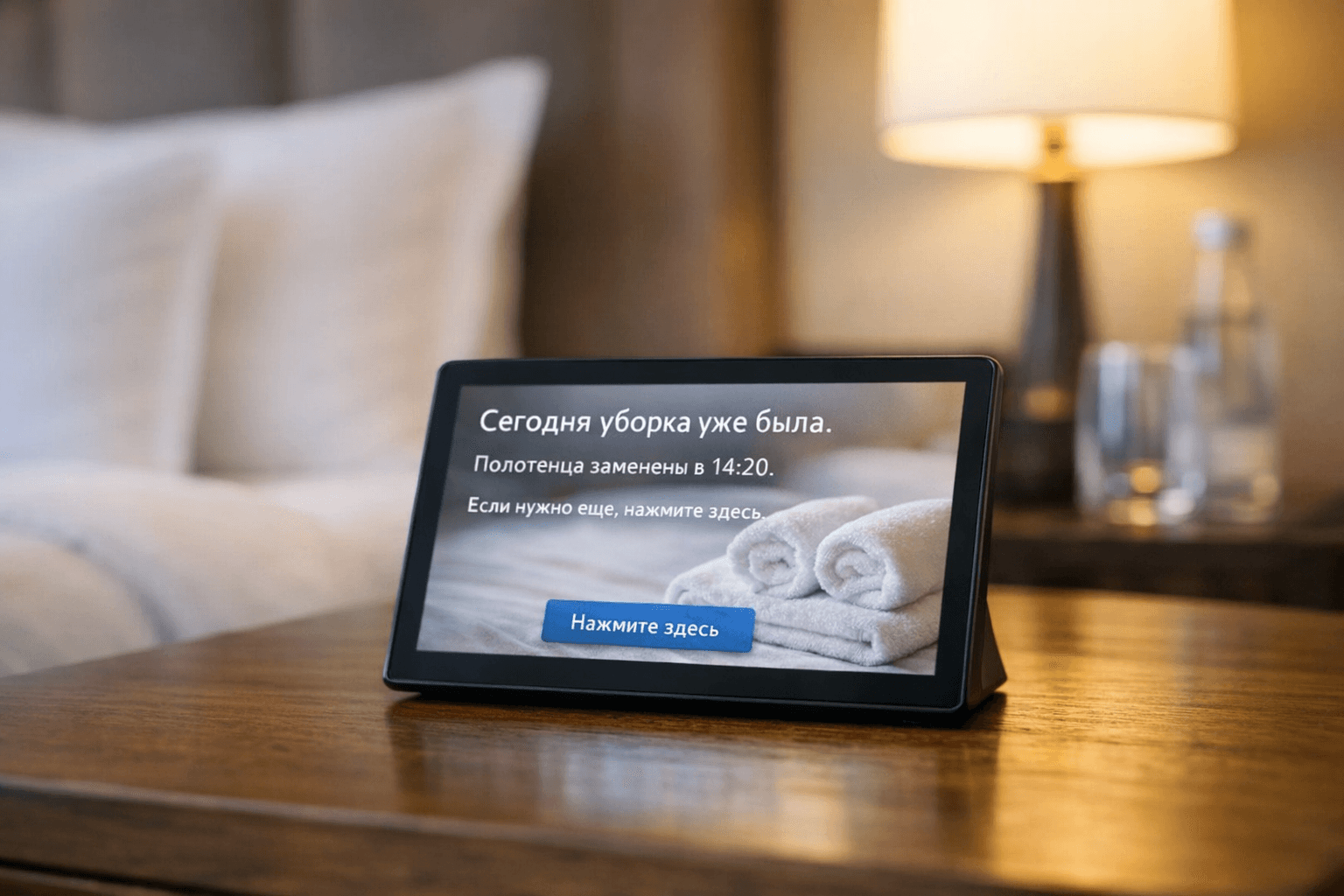 Hinweis zum Reinigungsstatus